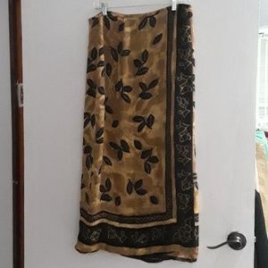 COPY - Josephine Chaus silk long skirt